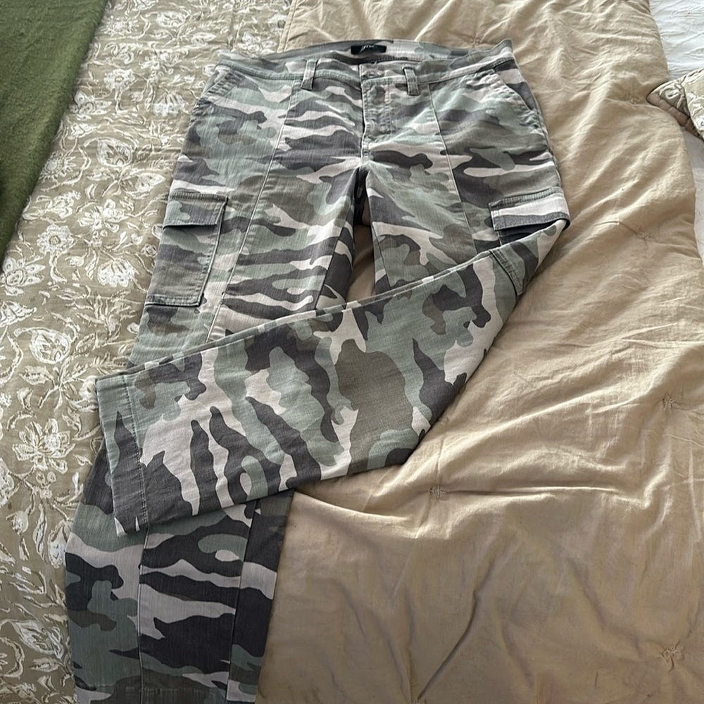 j Crew camo pants